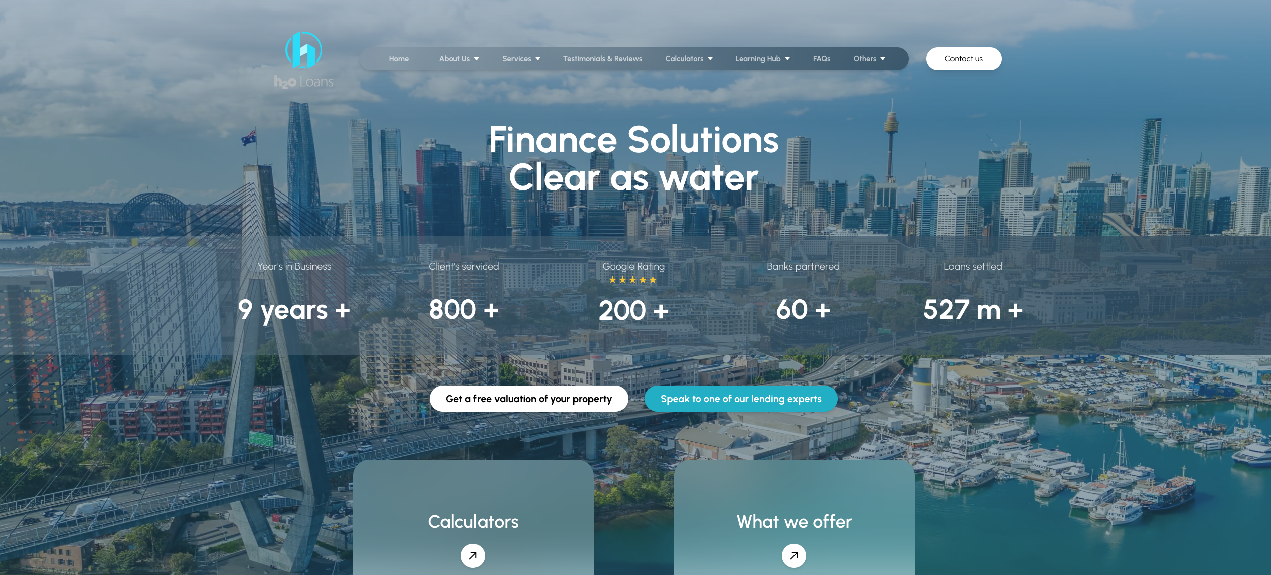 H2O Loans Service Platform
