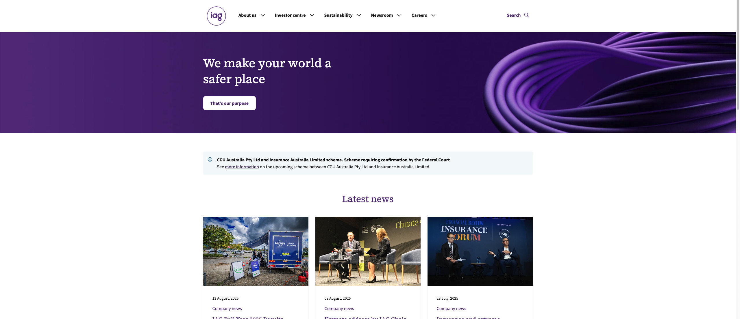 Insurance Australia Group Project